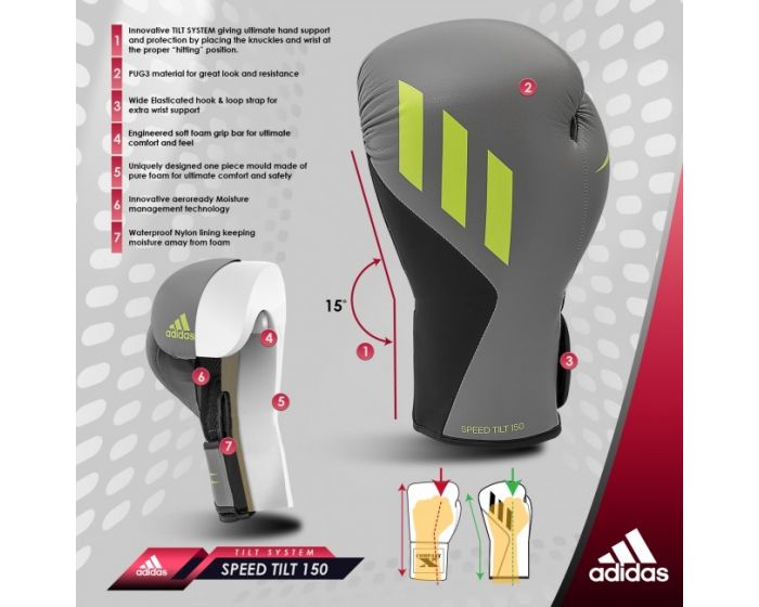 Element 9 von 9 (Bild) – Adidas Boxhandschuhe SPEED TILT 150